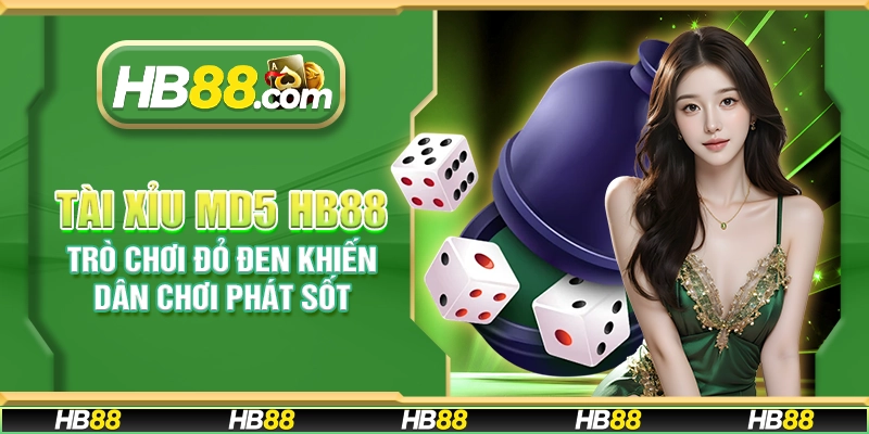 Tài Xỉu MD5 HB88 - Trò chơi đỏ đen khiến dân chơi phát sốt
