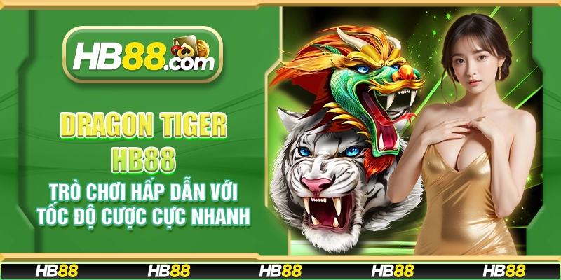 Dragon tiger HB88 - Trò chơi hấp dẫn với tốc độ cược cực nhanh
