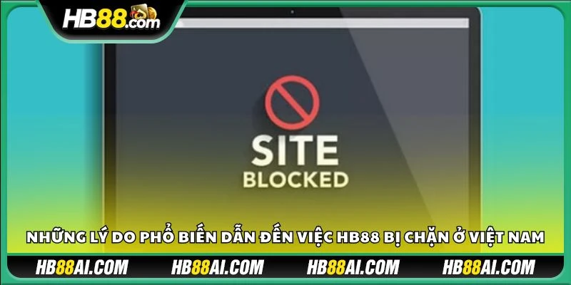 Những lý do phổ biến dẫn đến việc HB88 bị chặn ở Việt Nam