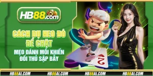 Cách dụ heo đỏ để chặt - Mẹo đánh mồi khiến đối thủ sập bẫy