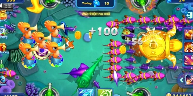 Chiến lược bắn trúng cá lớn liên tiếp