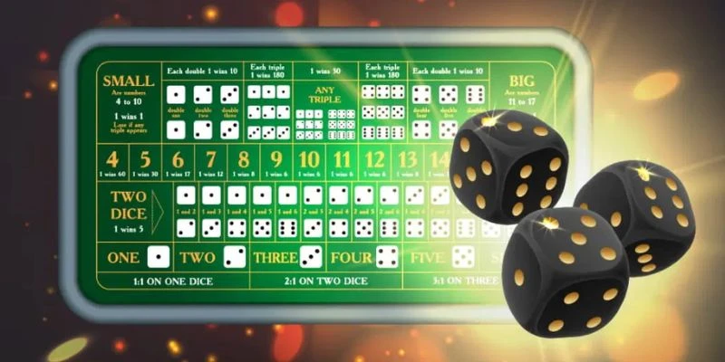 Khám phá các cửa cược cụ thể trong Sicbo