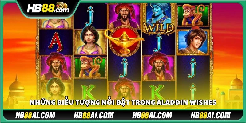 Những biểu tượng nổi bật trong Aladdin Wishes
