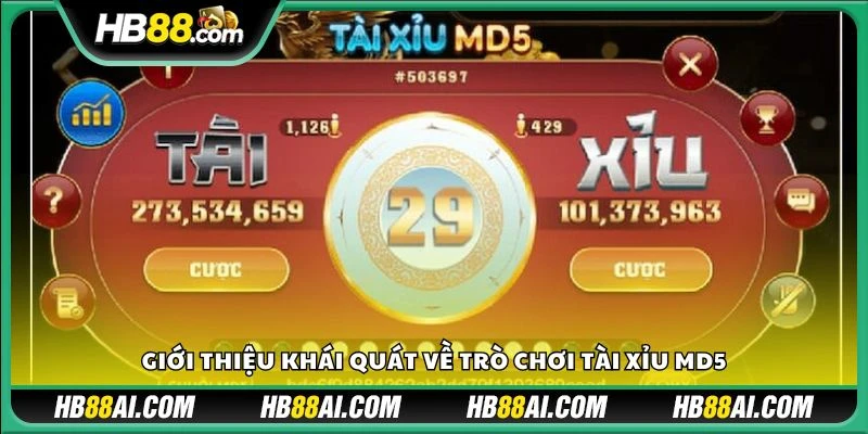Giới thiệu khái quát về trò chơi tài xỉu MD5