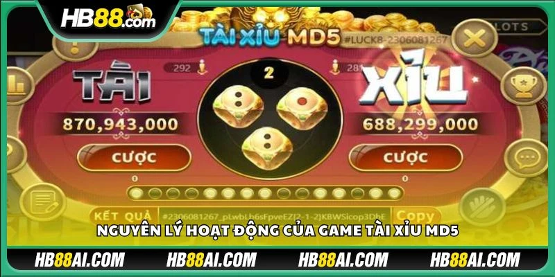 Nguyên lý hoạt động của game tài xỉu MD5