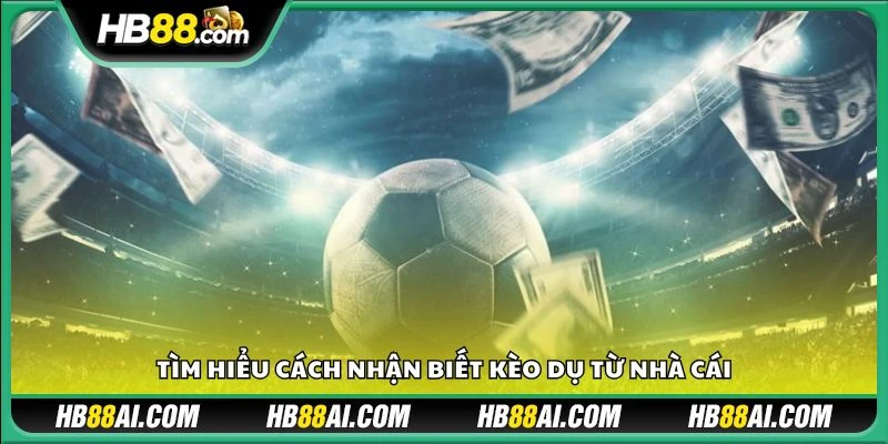 Tìm hiểu cách nhận biết kèo dụ từ nhà cái