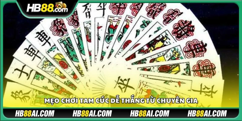 Mẹo chơi Tam Cúc dễ thắng từ chuyên gia