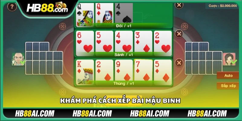 Khám phá cách xếp bài Mậu Binh