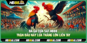 Đá gà cựa sắt Hb88 – Trận đấu nảy lửa thắng lớn liền tay